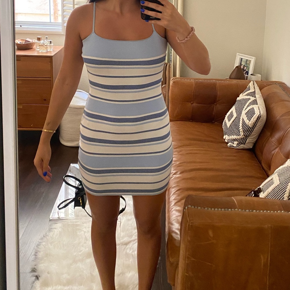 Revolve Striped Mini Dress